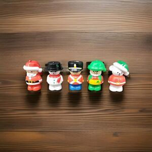 Shelcore Christmas Ornaments Vintage 1993 Lot Santa Snowman Elf Bear Nutcracker